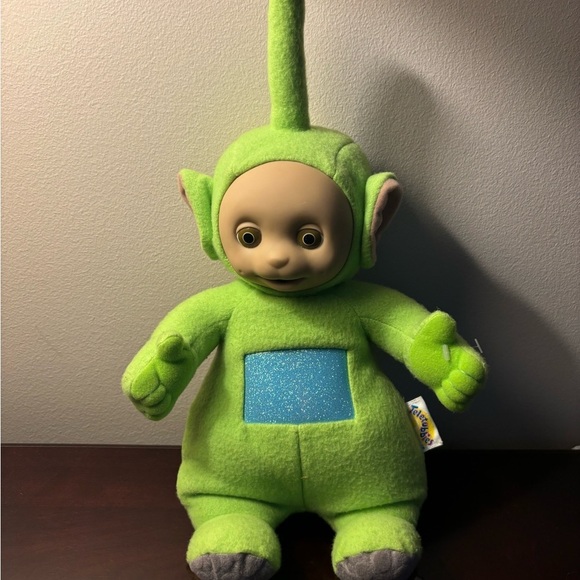 Vintage Teletubbies Talking Plush Lot – Po & Dipsy – 1998 Ragdoll / Playskool - Picture 4 of 4
